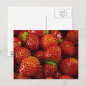 Aardbeien Briefkaart (Voorkant / Achterkant)