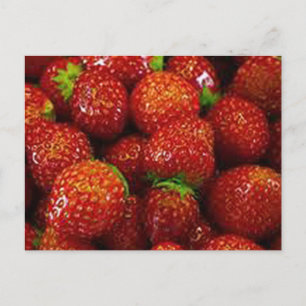 Aardbeien Briefkaart