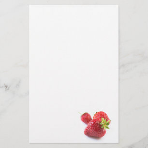 Aardbeien Briefpapier