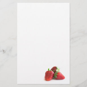 Aardbeien Briefpapier