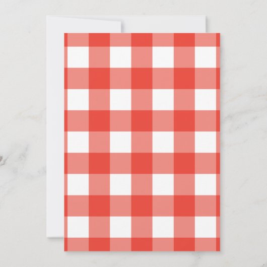 Aardbeien & Bunny Berry Eerste 1e Verjaardag Kaart (Achterkant)