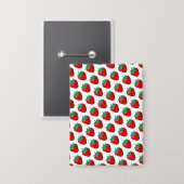 Aardbeien Button (Voorkant / Achterkant)