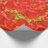 Aardbeien Cadeaupapier (Hoek)