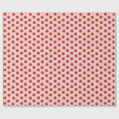 Aardbeien Cadeaupapier (Vlak)