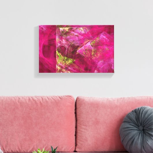 Aardbeien Canvas Afdruk (Insitu (Woonkamer))