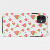 Aardbeien Case-Mate iPhone Case (Achterkant (horizontaal))