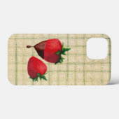 Aardbeien Case-Mate iPhone Case (Achterkant (horizontaal))