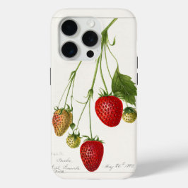 aardbeien iPhone 15 pro case