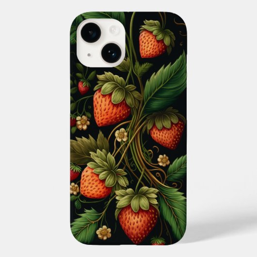 aardbeien Case-Mate iPhone case (Achterkant)