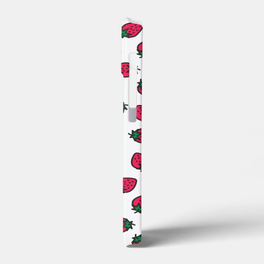 Aardbeien Case-Mate iPhone Case (Achterkant / Links)