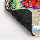  aardbeien Collage Muismat (Hoek)