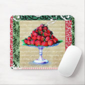 aardbeien Collage Muismat (Met muis)