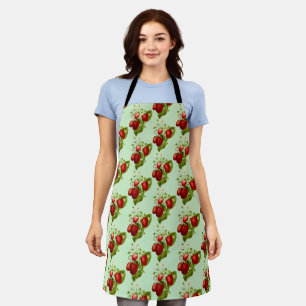 Aardbeien Country Keuken Schort