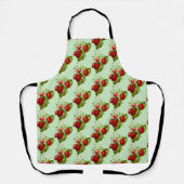 Aardbeien Country Keuken Schort (Voorkant)