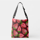 Aardbeien Crossbody Tas (Voorkant)