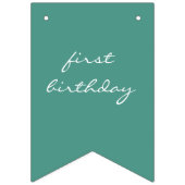 Aardbeien Cub Beary Berry eerste verjaardag Vlaggetjes (Tweede vlag)