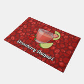 Aardbeien Daiquiri deurmat (Schuin)