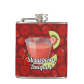 Aardbeien Daiquiri Heupfles (Voorkant)
