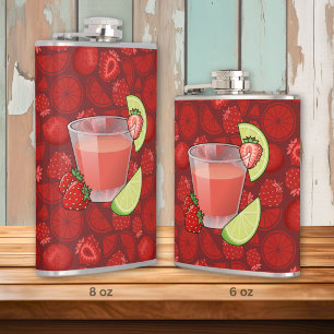 Aardbeien Daiquiri Heupfles