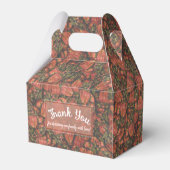 Aardbeien Dank u Baby shower Favor Box Bedankdoosjes (Achterkant)