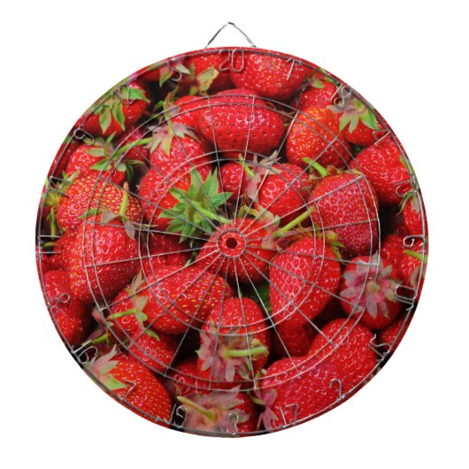 Aardbeien Dartbord (Voorkant)