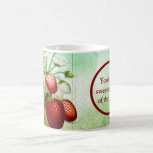 Aardbeien De liefste Pick Romantic Quote Koffiemok
