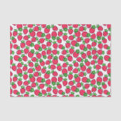 Aardbeien Decoupage Papier, Zomerfruit Tissuepapier (Voorkant)