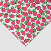 Aardbeien Decoupage Papier, Zomerfruit Tissuepapier (Detail)