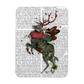 Aardbeien Deer Magneet (Verticaal)