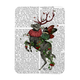 Aardbeien Deer Magneet