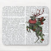 Aardbeien Deer Muismat (Voorkant)