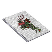 Aardbeien Deer Notitieboek (Rechterzijde)