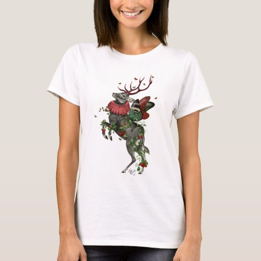 Aardbeien Deer T-shirt (Voorkant)