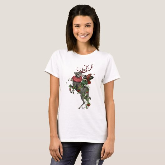Aardbeien Deer T-shirt (Voorkant volledig)