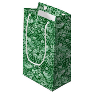 Aardbeien Diep Groen, William Morris Klein Cadeauzakje