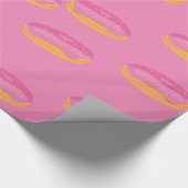 Aardbeien Donuts Sweet Cadeaupapier (Hoek)