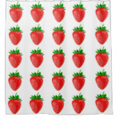 Aardbeien douchegordijn (Voorkant)