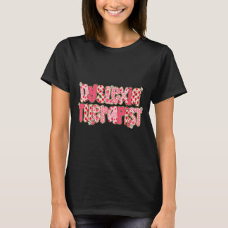 Aardbeien dyslexie therapeut bewustzijn lezen t-shirt