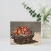 Aardbeien | Édouard Manet Briefkaart (Staand voorkant)