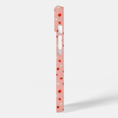 Aardbeien en bloemen patroon Case-Mate iPhone case (Achterkant / Links)