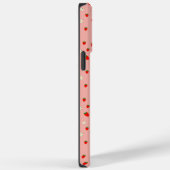 Aardbeien en bloemen patroon Case-Mate iPhone case (Achterkant / Rechts)