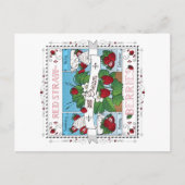 Aardbeien en Crème / Briefkaart (Voorkant)