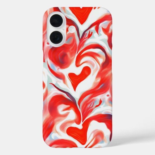 Aardbeien en crème Case-Mate iPhone case (Achterkant)