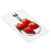 Aardbeien en crème magneet (Rechterzijde)