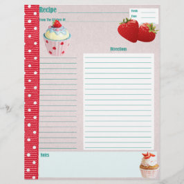 Aardbeien en crème Polka-stippen Recipe Page