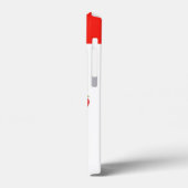 Aardbeien en Crème Vers Fruit Zomer Monogram Case-Mate iPhone Case (Achterkant / Links)