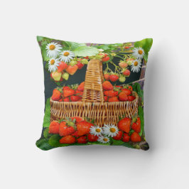 Aardbeien en Dagen ~ Pillow/Cushion Kussen