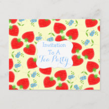 Aardbeien en het thema van de partij van het kreuk