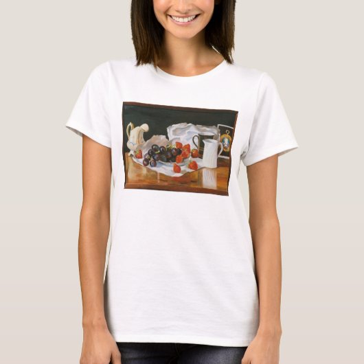 Aardbeien en room 2004 t-shirt (Voorkant)