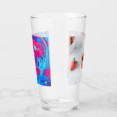 aardbeien en room glas (Rechts)